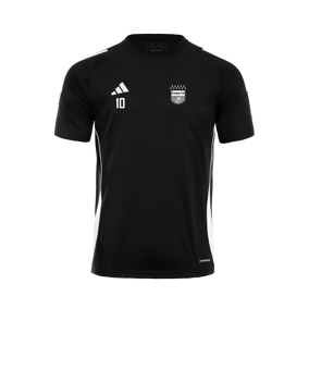 adidas Tiro 24 Trikot Schwarz Weiss