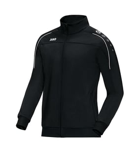 JAKO Classico Polyesterjacke Schwarz Weiss F08 - schwarz