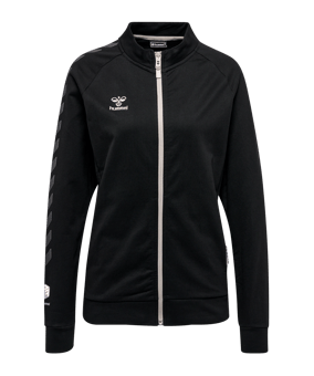 Hummel hmlMOVE Grid Zip Jacke Damen Schwarz F2001 - schwarz