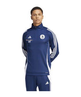 adidas Tiro 24 Trainingstop Blau Weiss