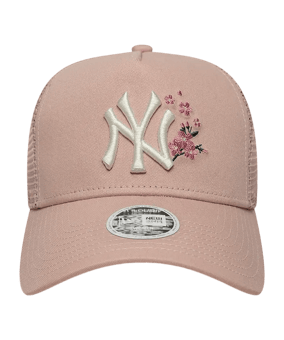 New Era Floral Trucker Neyyan Cap Damen Rosa - rosa