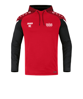 JAKO Performance Hoody Rot Schwarz F101
