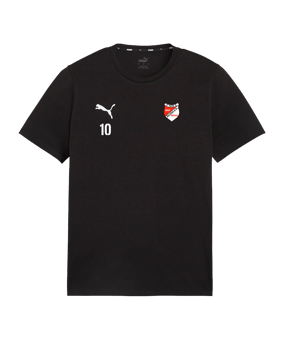 PUMA teamGOAL Casuals T-Shirt Schwarz F03