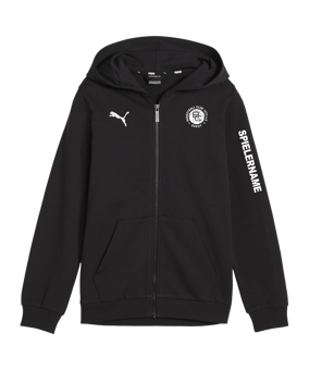 PUMA teamGOAL Casuals Kapuzenjacke Kids F03