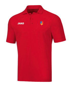 JAKO Base Poloshirt Rot F01