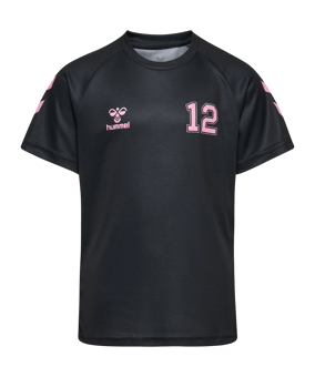hummel Shimmer T-shirt Kinderen Zwart K2374 - zwart