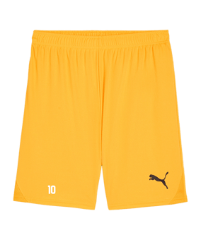 PUMA teamGOAL Short Orange Schwarz F61