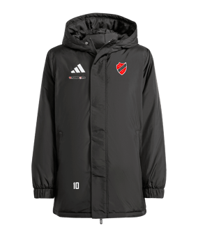 adidas Entrada 26 Winterjacke Kids Schwarz