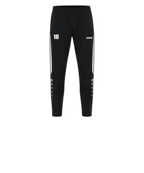 JAKO Power Trainingshose Kids Schwarz Weiss F802