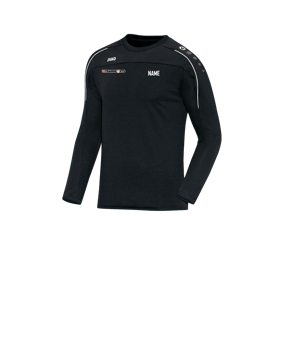 JAKO Classico Sweatshirt Kids Schwarz Weiss F08