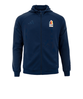 adidas Tiro 25 Travel Kapuzenjacke Blau