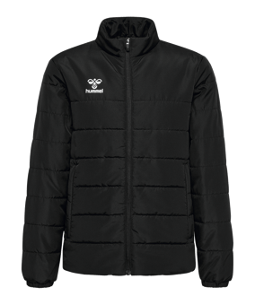 Hummel Essential Short Bench Jacke Kids Schwarz F2001 - schwarz