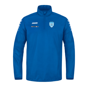 JAKO Team Rainzip Sweatshirt Blau F400
