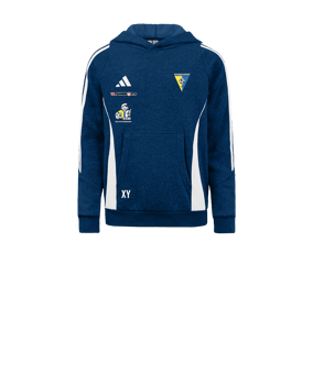adidas Tiro 24 Hoody Blau Weiss
