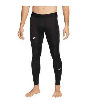 Nike Pro Training Tight Schwarz Weiss F010