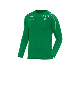 JAKO Classico Sweatshirt Kids Grün Weiss F06