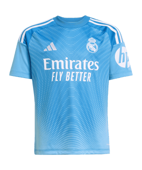adidas Real Madrid Torwarttrikot Home 2025/2026 Kids Blau - blau
