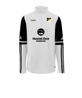 adidas Squadra 25 HalfZip Sweatshirt Weiß