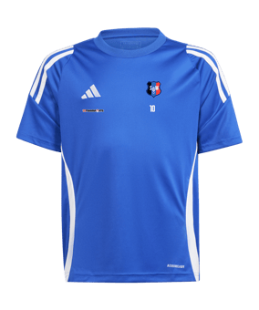 adidas Tiro 24 Trikot Kids Blau Weiss 