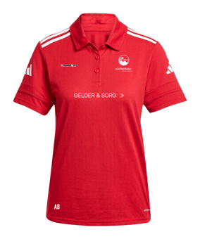 adidas Squadra 25 Polo Damen Rot