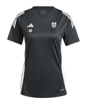 adidas Tiro 24 Trikot Damen Schwarz Weiss