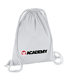 11ts Academy Gymbag Lettering Grau - grau