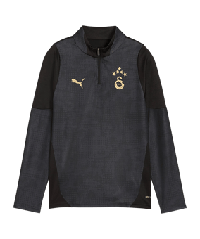 PUMA Galatasaray Istanbul Training 1/4 Zip Sweatshirt Enfants Noir C10 - noir