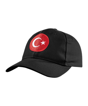 TFF Türkei Cap Schwarz - schwarz