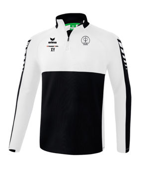 Erima Six Wings Trainingstop Kids Schwarz Weiss