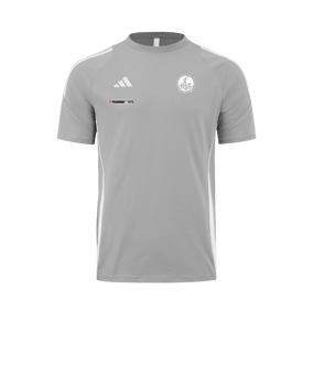 adidas Tiro 24 T-Shirt Grau Weiss