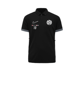 Nike Academy 25 Polo Kids Schwarz F010