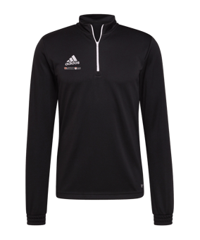 adidas Entrada 22 HalfZip Sweatshirt Schwarz