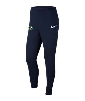 Nike Park 20 Fleece Jogginghose Blau Weiss F451