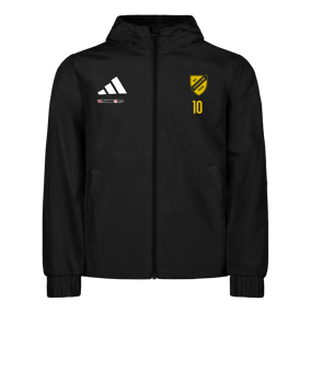 adidas Entrada 26 Regenjacke Schwarz
