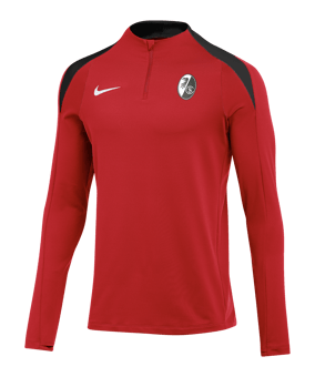 Nike SC Freiburg Drill Top Sweatshirt Rot F657 - rot