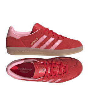 adidas Gazelle Indoor W Damen Rot - rot