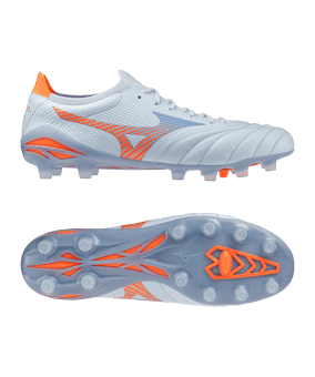 Mizuno Morelia Neo V Beta Elite FG Serene Spark Blu C22 - blu