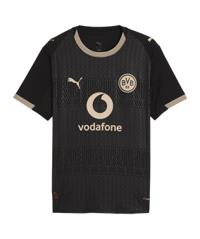 PUMA Borussia Dortmund Rote Erde Authentic Trikot 2025/2026 Schwarz F23 - schwarz