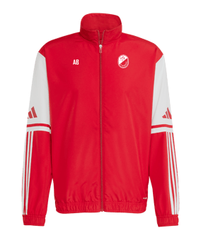 adidas Präsentationsjacke Rot