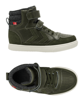 Hummel Stadil Winter High Boots Kids Grün F6297 - gruen