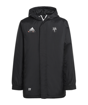 adidas Entrada 22 Stadium Jacke Kids Schwarz