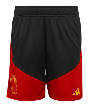 adidas Belgien Tiro Training Short Kids Schwarz - schwarz