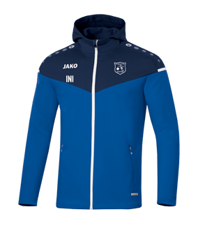 JAKO Champ 2.0 Kapuzenjacke Blau F49
