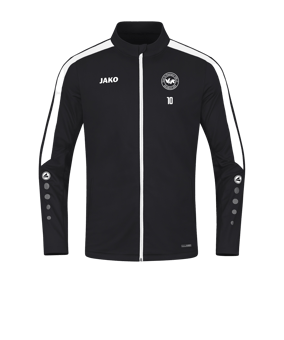 JAKO Power Polyesterjacke Schwarz F800