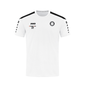JAKO Power T-Shirt Weiss Schwarz F000