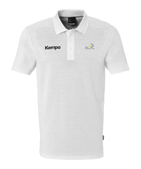 Kempa Polo Weiß F16