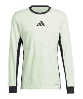 adidas Referee 24 Schiedsrichtertrikot langarm Grün - gruen