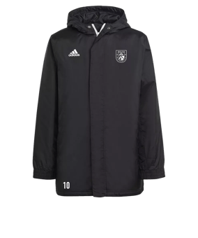 adidas Entrada 22 Stadium Jacke Schwarz