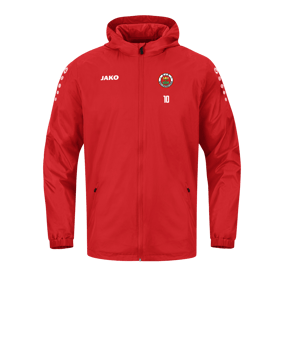 JAKO Team 2.0 Allwetterjacke Kids Rot F100