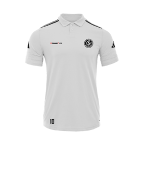 adidas Squadra 25 Polo Weiß